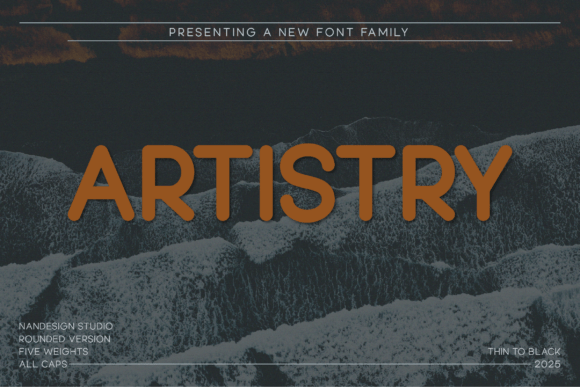 Artistry Rounded Font - Featured Image