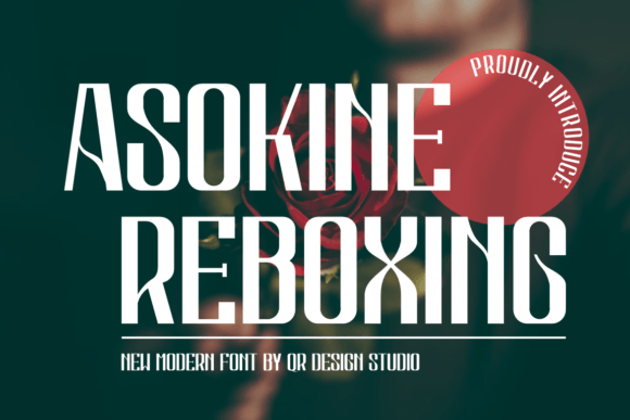 Asokine Reboxing Font - Featured Image
