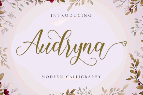 Audryna Font - Featured Image