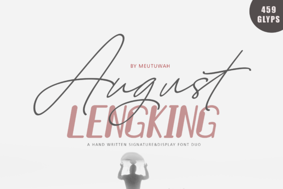 August Lengking Duo Font - Featured Image