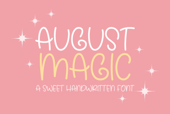 August Magic Font - Featured Image