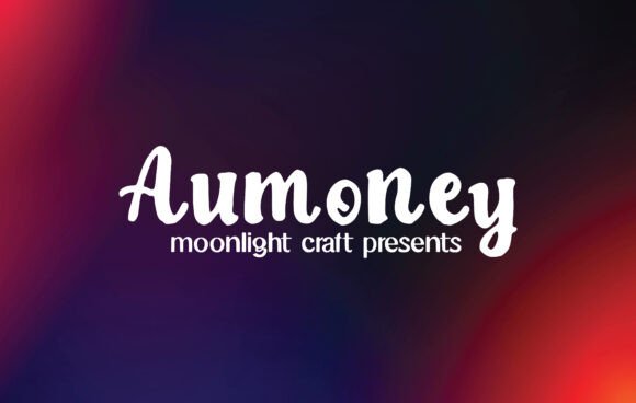 Aumoney Font - Featured Image