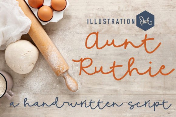 Aunt Ruthie Font - Featured Image