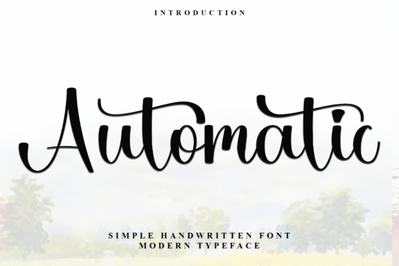 Automatic Font - Featured Image