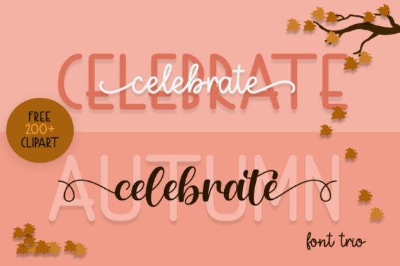 Autumn Celebrate Font - Featured Image
