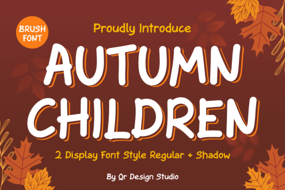 Autumn Children Font - Featured Image