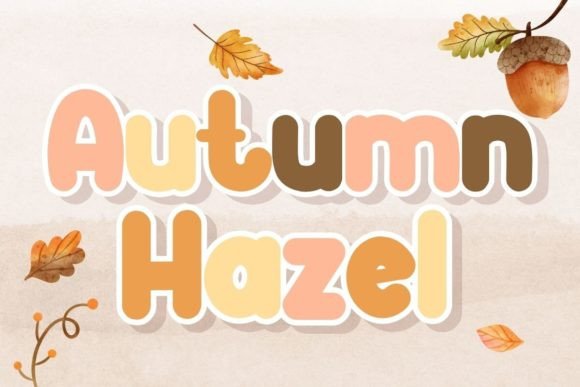 Autumn Hazel Font - Featured Image