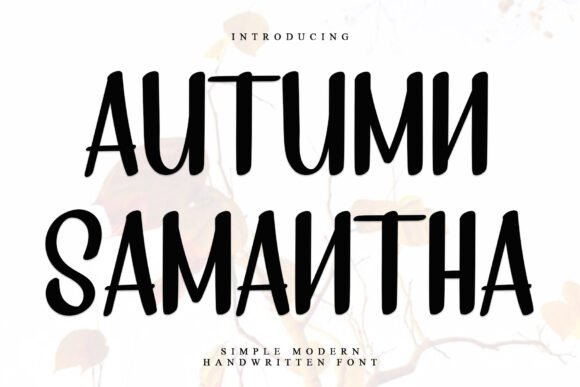 Autumn Samantha Font - Featured Image