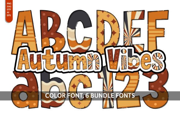 Autumn Vibes Bundle Font - Featured Image