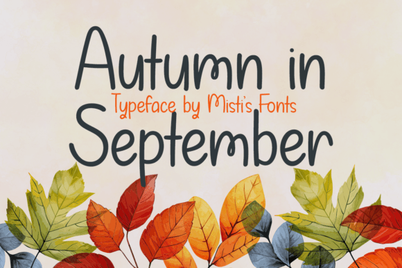 Autumn in September Font - Featured Image