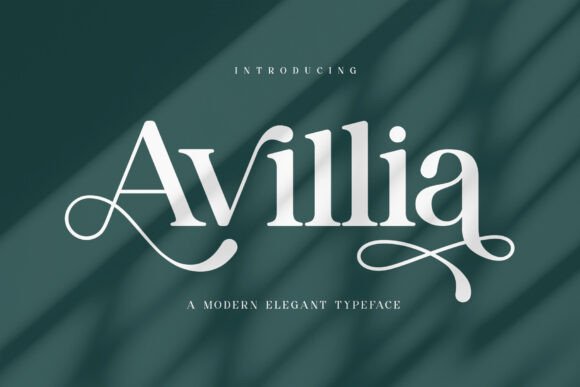 Avillia Font - Featured Image