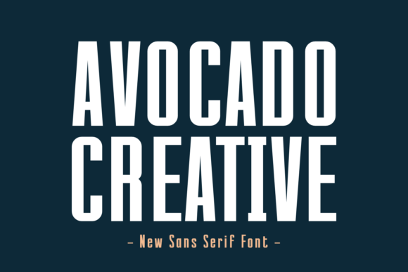 Avocado Creative Font - Featured Image