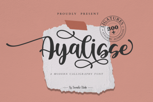 Ayalisse Font - Featured Image