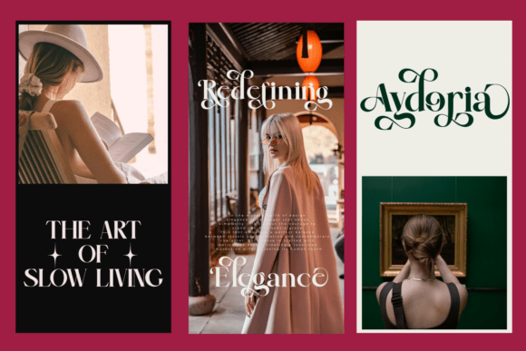 Aydoria Font - Featured Image