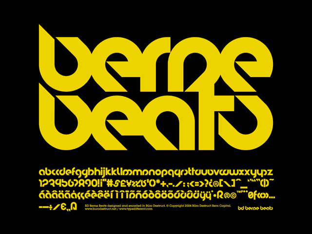 BD BerneBeats Font - Featured Image