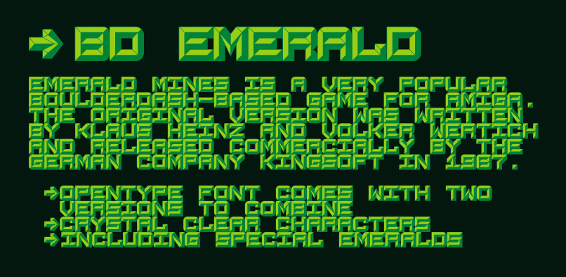BD Emerald Font - Featured Image
