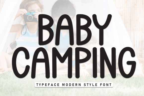 Baby Camping Font - Featured Image