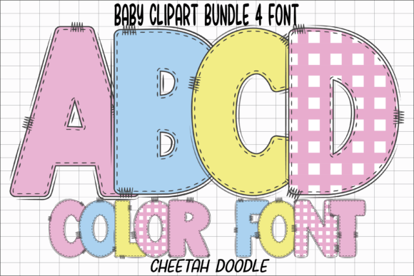 Baby Clipart Font - Featured Image