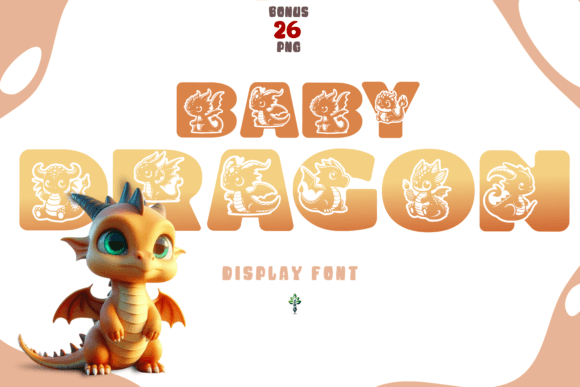 Baby Dragon Font - Featured Image