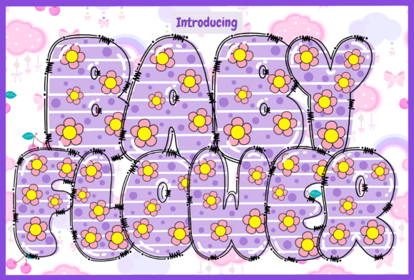 Baby Flower Font - Featured Image