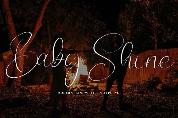 Baby Shine Font - Featured Image