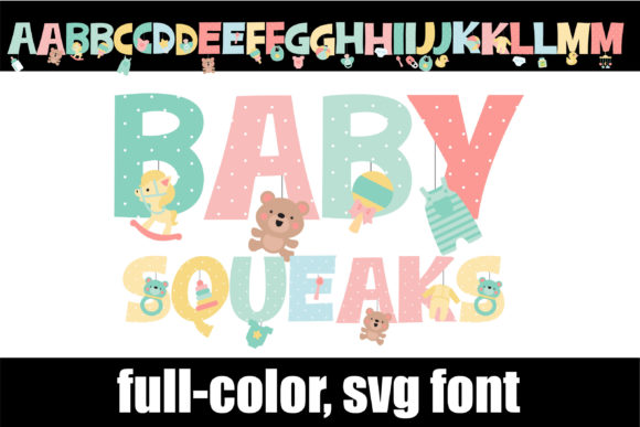 Baby Squeaks Font - Featured Image