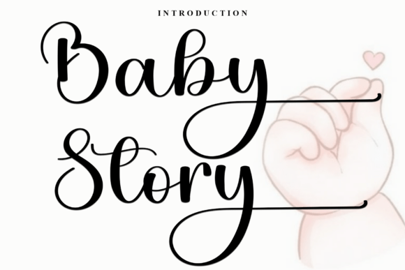 Baby Story Font - Featured Image