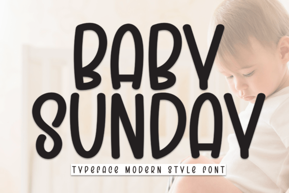 Baby Sunday Font - Featured Image