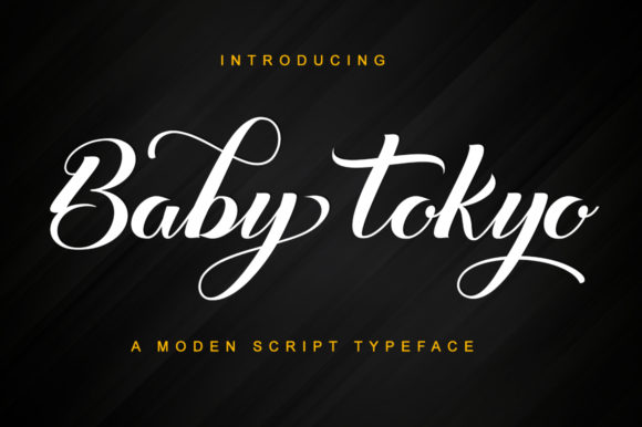 Baby Tokyo Font - Featured Image