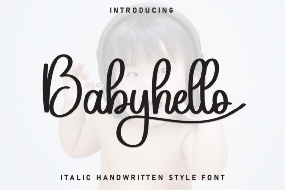 Babyhello Font - Featured Image