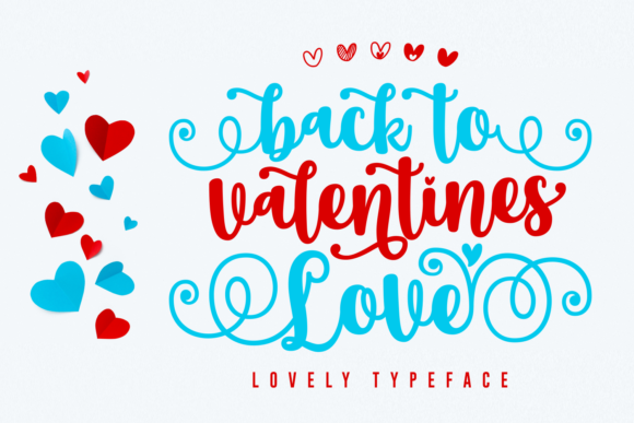 Back to Valentine Love Font - Featured Image
