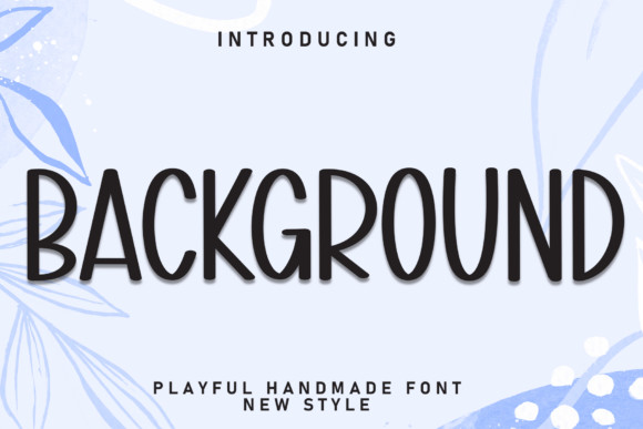 Background Font - Featured Image