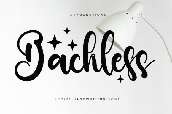 Backless Font - Featured Image