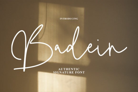 Badein Font - Featured Image