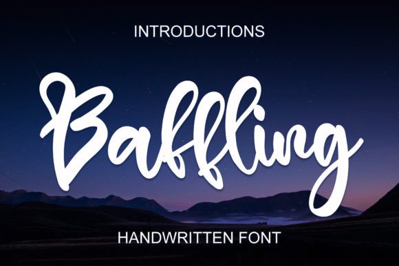 Baffling Font - Featured Image