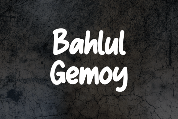 Bahlul Gemoy Font - Featured Image