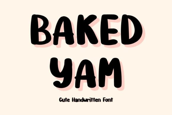 Baked Yam Font - Featured Image