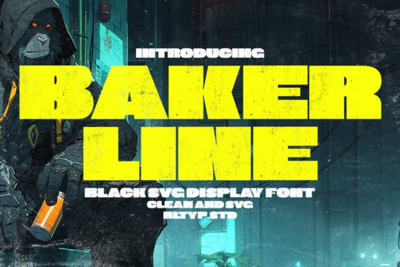 Bakerline Font - Featured Image