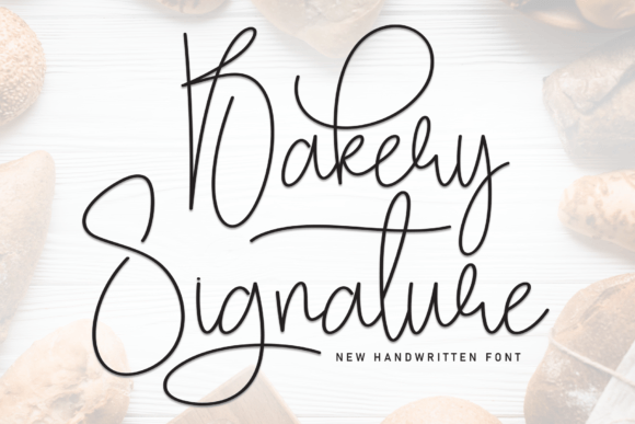 Bakery Signature Font - Featured Image
