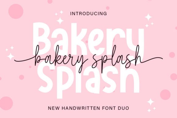 Bakery Splash Duo Font - Featured Image
