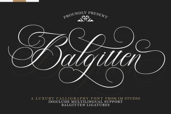 Balgitten Font - Featured Image