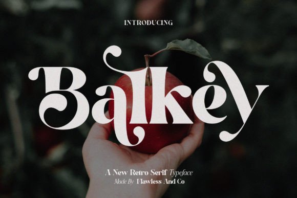 Balkey Font - Featured Image