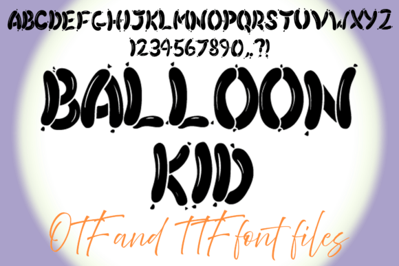 Balloon Kid Font - Featured Image