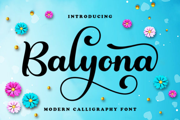 Balyona Font - Featured Image