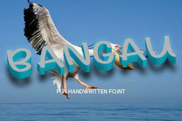 Bangau Font - Featured Image