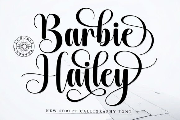 Barbie Hailey Font - Featured Image