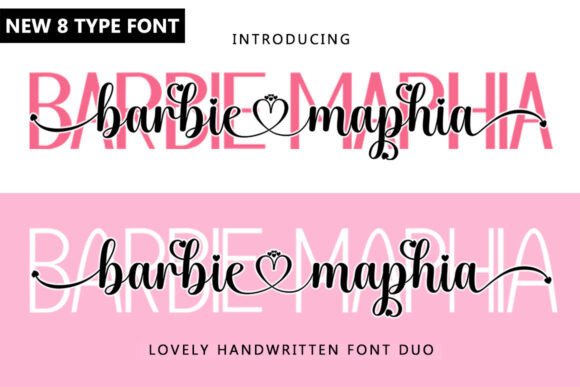 Barbie Maphia Font - Featured Image