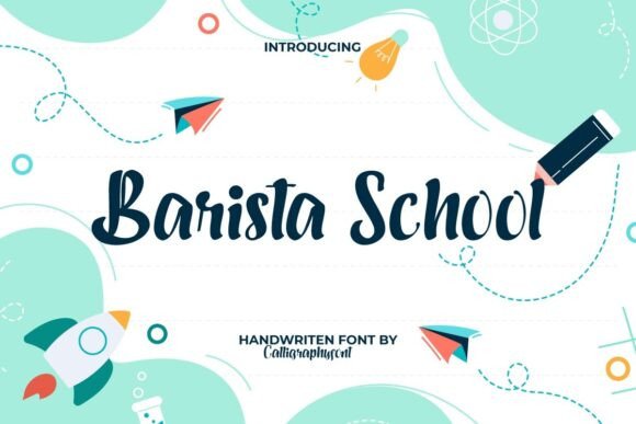 Barista School Font - Featured Image