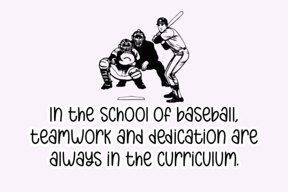 Baseball School Font - Featured Image
