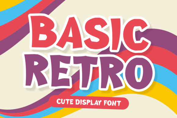 Basic Retro Font - Featured Image